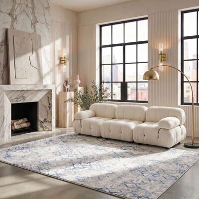 Safavieh - Amelia - Gris claro/Azul - 160 x 230 cm - Rug Safavieh - Amelia - Gris claro/Azul - 160 x 230 cm - Rug