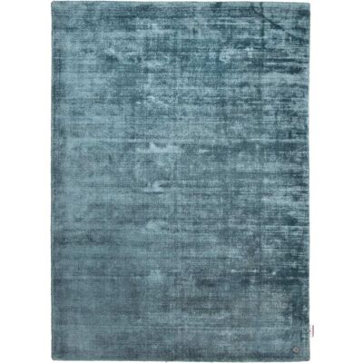 Alfombra TOM TAILOR HOME Shine uni - Viskosa, 85x155cm, Azul Alfombra TOM TAILOR HOME Shine uni - Viskosa, 85x155cm, Azul