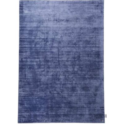 Tom Tailor Alfombra de viscosa tejida a mano - azul - 160x230 cm Tom Tailor Alfombra de viscosa tejida a mano - azul - 160x230 cm