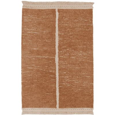 Lorena Canals Alfombra lavable de algodón reversible duetto toffee 170x240 cm Lorena Canals Alfombra lavable de algodón reversible duetto toffee 170x240 cm