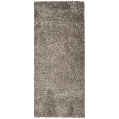 Tapiso Alfombra de pasillo dormitorio gris oscuro shaggy 80 x 400 cm Tapiso Alfombra de pasillo dormitorio gris oscuro shaggy 80 x 400 cm