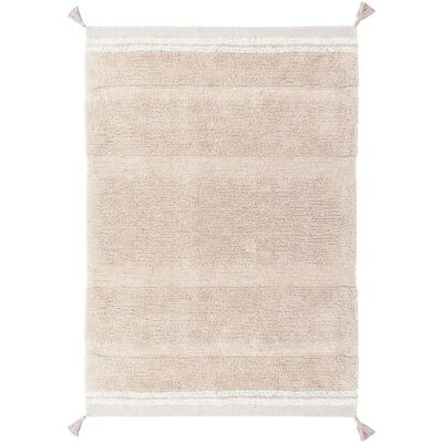 Lorena Canals Alfombra lavable bloom rosa 200 x 140 cm Lorena Canals Alfombra lavable bloom rosa 200 x 140 cm