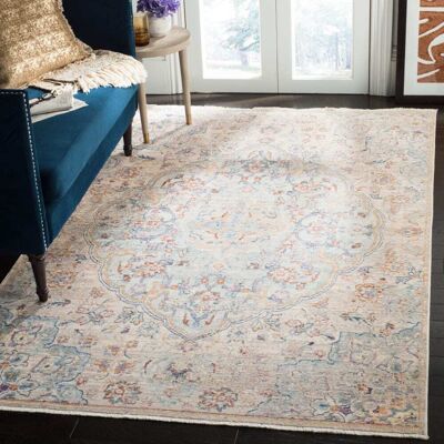 Safavieh - Headley - 183x122 cm - Azul-Crema - Rug Safavieh - Headley - 183x122 cm - Azul-Crema - Rug