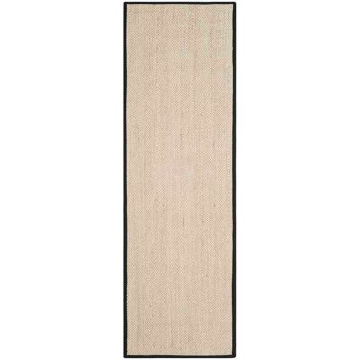 Alfombra de sisal Safavieh Negra 75x180cm - Alfombra Alfombra de sisal Safavieh Negra 75x180cm - Alfombra