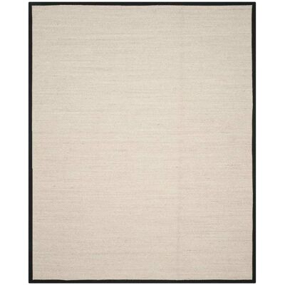 Alfombra de sisal negro Safavieh 245 x 305 - Carpet Alfombra de sisal negro Safavieh 245 x 305 - Carpet