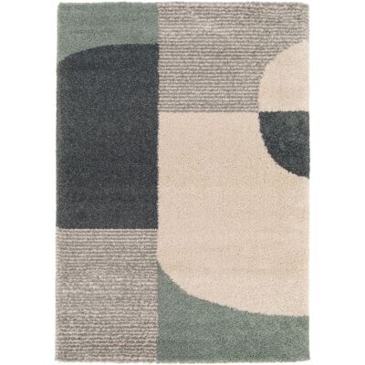 AFK Alfombra shaggy gruesa y cómoda multicolor 200 x 290 cm AFK Alfombra shaggy gruesa y cómoda multicolor 200 x 290 cm