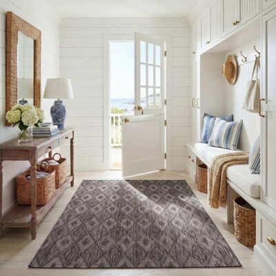 Safavieh - Courtyard - Negro - 160x230 cm - Rug Safavieh - Courtyard - Negro - 160x230 cm - Rug