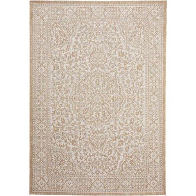 Benuta Alfombra de exterior & interior crema/beige 120x170 Benuta Alfombra de exterior & interior crema/beige 120x170
