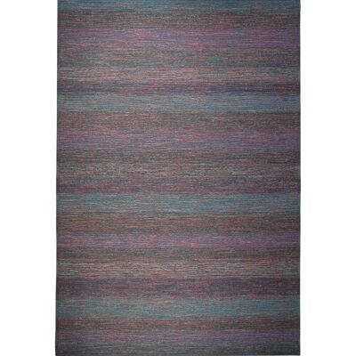 The Deco Factory Alfombra interior-exterior, diseño líneas azules 200x290 The Deco Factory Alfombra interior-exterior, diseño líneas azules 200x290