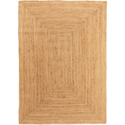 Benuta Alfombra de yute marrón claro 160x230 Benuta Alfombra de yute marrón claro 160x230