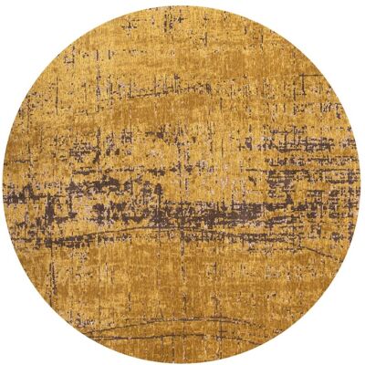 Louis de Poortere Griff - alfombra lavable interior/exterior amarillo 240x240 Louis de Poortere Griff - alfombra lavable interior/exterior amarillo 240x240