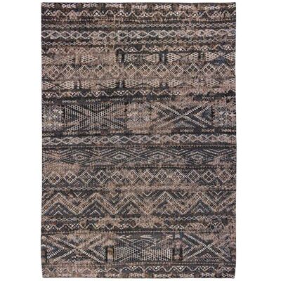 Louis de Poortere Kilim Anticuario Negro Rabat - Alfombra Kilim - 140x200cm Louis de Poortere Kilim Anticuario Negro Rabat - Alfombra Kilim - 140x200cm