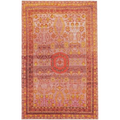 Benuta Alfombra de tejido plano rojo 75x165 Benuta Alfombra de tejido plano rojo 75x165