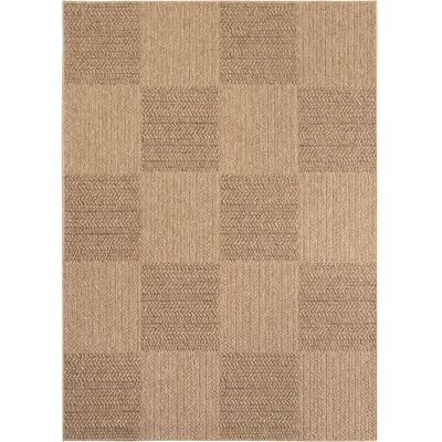 Nazar Alfombra interior/exterior con aspecto de yute - 140x200 Nazar Alfombra interior/exterior con aspecto de yute - 140x200