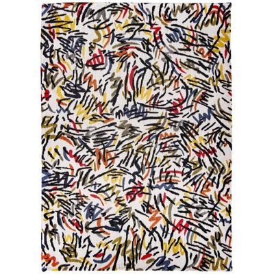 Alfombra de la galería Graffito Calle Graph de Louis de Poortere - Multicolor - 100x140cm Alfombra de la galería Graffito Calle Graph de Louis de Poortere - Multicolor - 100x140cm