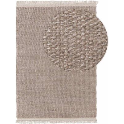 Benuta Alfombra de lana beige 160x230 Benuta Alfombra de lana beige 160x230