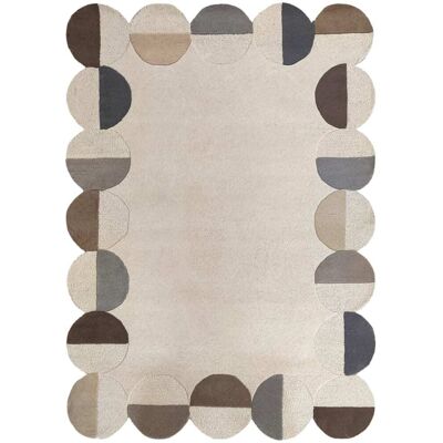 Flair Rugs Alfombra de lana beige 160x230cm Flair Rugs Alfombra de lana beige 160x230cm