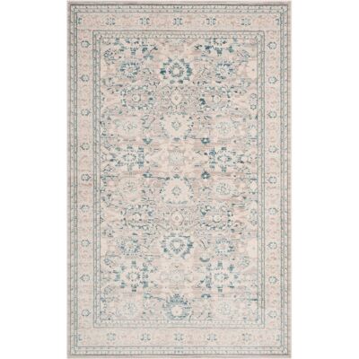 NADUVI Alfombra Vintage - Motivos Persianos, Pelo Suave, Patina Antigua - Alfombra NADUVI Alfombra Vintage - Motivos Persianos, Pelo Suave, Patina Antigua - Alfombra