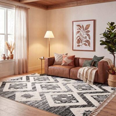 Safavieh - Demi - Gris - 180x120 cm - Rug Safavieh - Demi - Gris - 180x120 cm - Rug