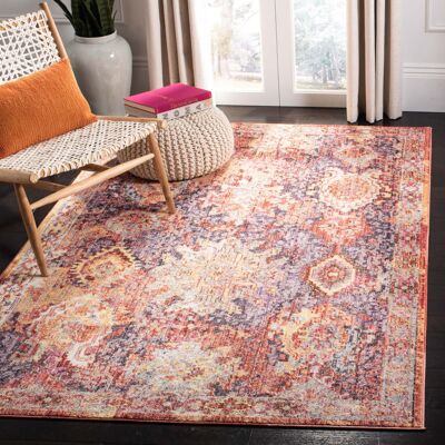 Safavieh - Lesley - Textil multicolor - 180x120 cm - Alfombra Safavieh - Lesley - Textil multicolor - 180x120 cm - Alfombra