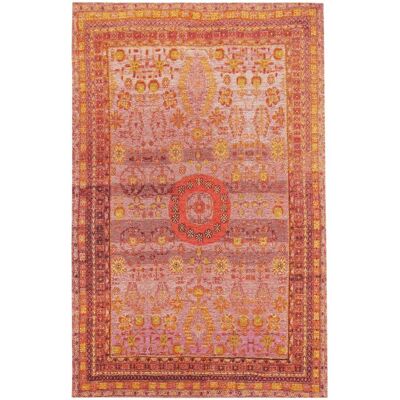 Benuta Alfombra de tejido plano rojo 155x235 Benuta Alfombra de tejido plano rojo 155x235