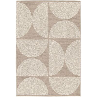 AFK Alfombra para interior y exterior aspecto sisal 200 x 290 cm AFK Alfombra para interior y exterior aspecto sisal 200 x 290 cm