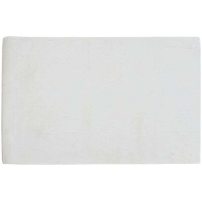 Unique Alfombra de salón tela blanco 160x230 cm Unique Alfombra de salón tela blanco 160x230 cm
