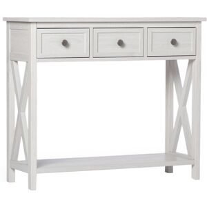 Klast Home Recibidor de madera gris 100 x 85 cm