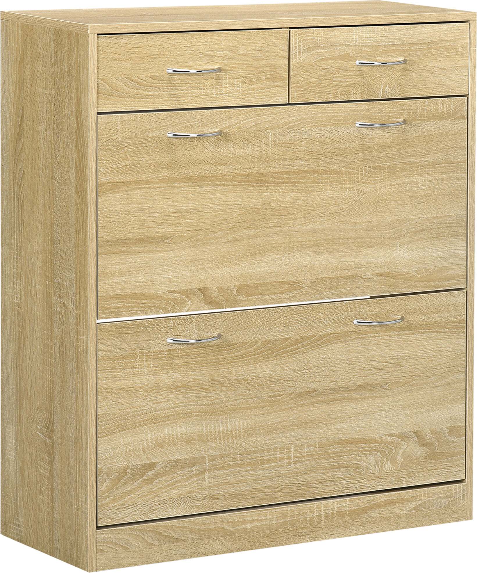 Homcom Mueble zapatero color madera 80 x 30 x 91.5 cm