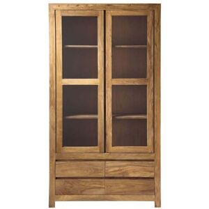 Maisons du Monde Vitrina de madera de sheesham - 110x200x45cm Maisons du Monde Vitrina de madera de sheesham - 110x200x45cm