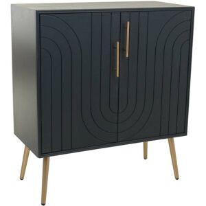 Wanderlust deco Recibidor-aparador de madera y metal 75x37x84,5 Wanderlust deco Recibidor-aparador de madera y metal 75x37x84,5