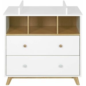 ID Kids Cómoda bebe blanco y madera ID Kids Cómoda bebe blanco y madera