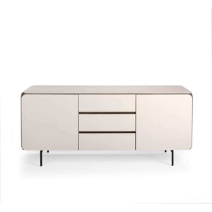 Pondecor Aparador FIRA acabado en mdf lacado en crema y nogal Pondecor Aparador FIRA acabado en mdf lacado en crema y nogal