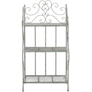 Safavieh Estante hierro de verde oscuro antiguo Safavieh Estante hierro de verde oscuro antiguo