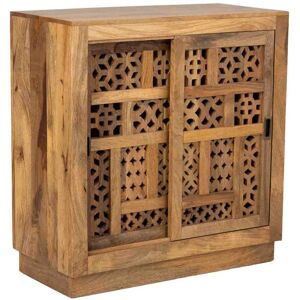 Wanderlust deco Aparador de madera natural 102x41x102 Wanderlust deco Aparador de madera natural 102x41x102