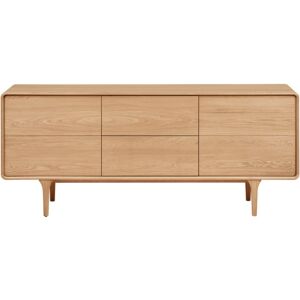 Moloo Aparador vintage de roble natural de 180 cm Moloo Aparador vintage de roble natural de 180 cm