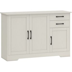 Homcom Aparador 120x38x79 cm crema Homcom Aparador 120x38x79 cm crema