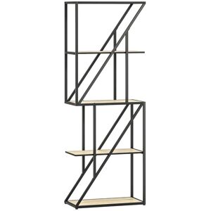 Homcom Librería 60x30x165 cm Roble Homcom Librería 60x30x165 cm Roble