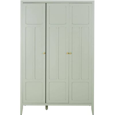 Maisons du Monde Armario verde claro de 3 puertas Maisons du Monde Armario verde claro de 3 puertas