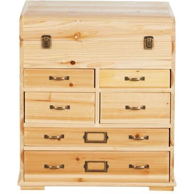 Maisons du Monde Cajonera pequeña con 6 cajones Maisons du Monde Cajonera pequeña con 6 cajones