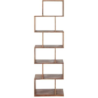 Maisons du Monde Estantería de sheesham - 6 compartimentos - Diseño moderno Maisons du Monde Estantería de sheesham - 6 compartimentos - Diseño moderno