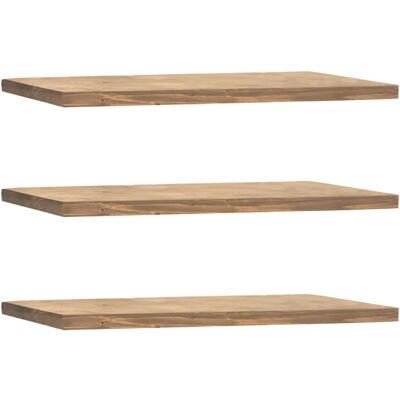 Decowood Melva Estanterías Flotantes de Madera Maciza - 80cm - Roble Oscuro Decowood Melva Estanterías Flotantes de Madera Maciza - 80cm - Roble Oscuro