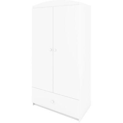 Armario Babydreams de Kocot Kids Blanco con 2 Puertas y 1 Cajón Armario Babydreams de Kocot Kids Blanco con 2 Puertas y 1 Cajón