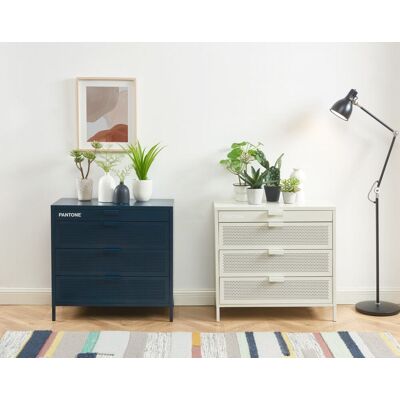 Nino - Pantone 80cm - Beige - Metal - Dresser Nino - Pantone 80cm - Beige - Metal - Dresser