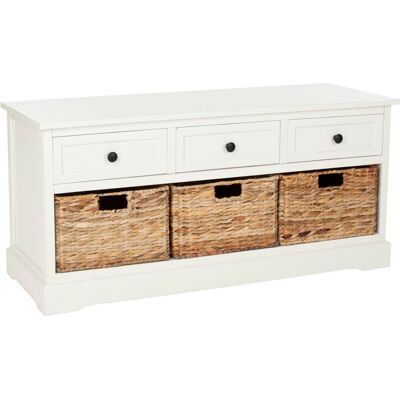 Tomasa - Distressed & Cream - Cream - Storage cabinet Tomasa - Distressed & Cream - Cream - Storage cabinet