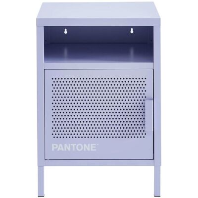 Pantone Mesita de noche metal lila 40 cm Pantone Mesita de noche metal lila 40 cm