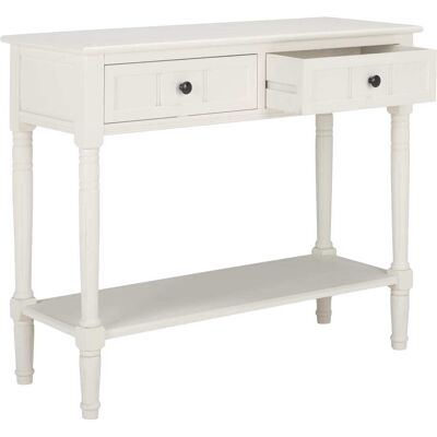 Mesa auxiliar Margarita - Crema 35x91x75cm Mesa auxiliar Margarita - Crema 35x91x75cm