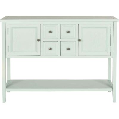 Safavieh Aparador de madera de pino verde Safavieh Aparador de madera de pino verde