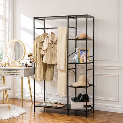 Nordlys Vestidor estilo industrial en acero negro Nordlys Vestidor estilo industrial en acero negro