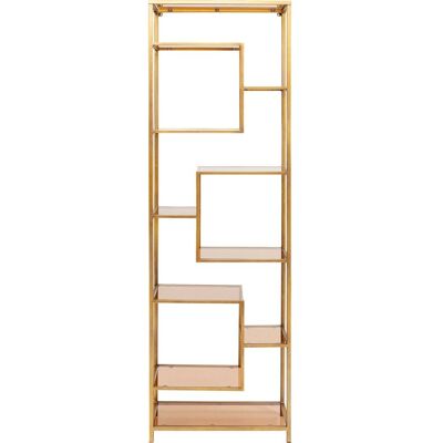 Kare Design Estantería loft oro 195x60 Kare Design Estantería loft oro 195x60